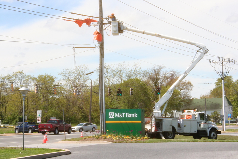 Delmarva Power installing new lines, poles at Five Points Cape Gazette